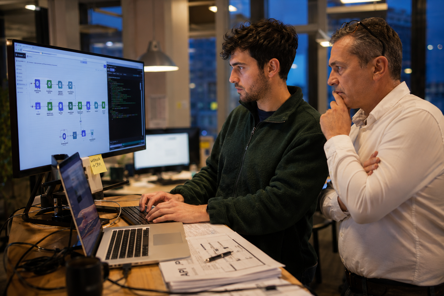 Configuration du collaborateur IA sur les outils métier du client